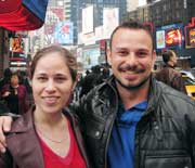 Lisa, my host, and Eduardo, my tour guide!