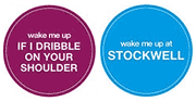 Stickers from WakeMeUpAt.com