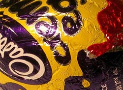 A Cadbury's Creme Egg