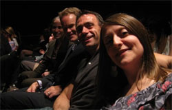 Lisa, Andrew, Andreas, and Vicki at Sadlers Wells