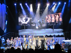 Whitney Houston in concert in Sydney