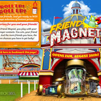 NineMSN Friend Magnet homepage
