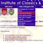 information on the intercollegiate MA