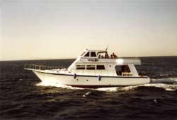 One of the boats we sailed on