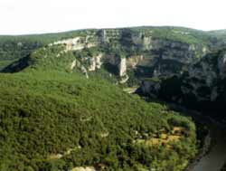 The Ardeche Gorge
