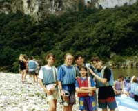 Intrepid canoers: Amy, Frances, Anthony, Chris, & Ryan. They'll thank me for the lack of clarity!