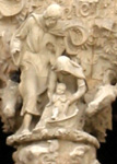 The Sacred Family on the Nativity Facade