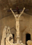The Crucifixion on the Passion Facade
